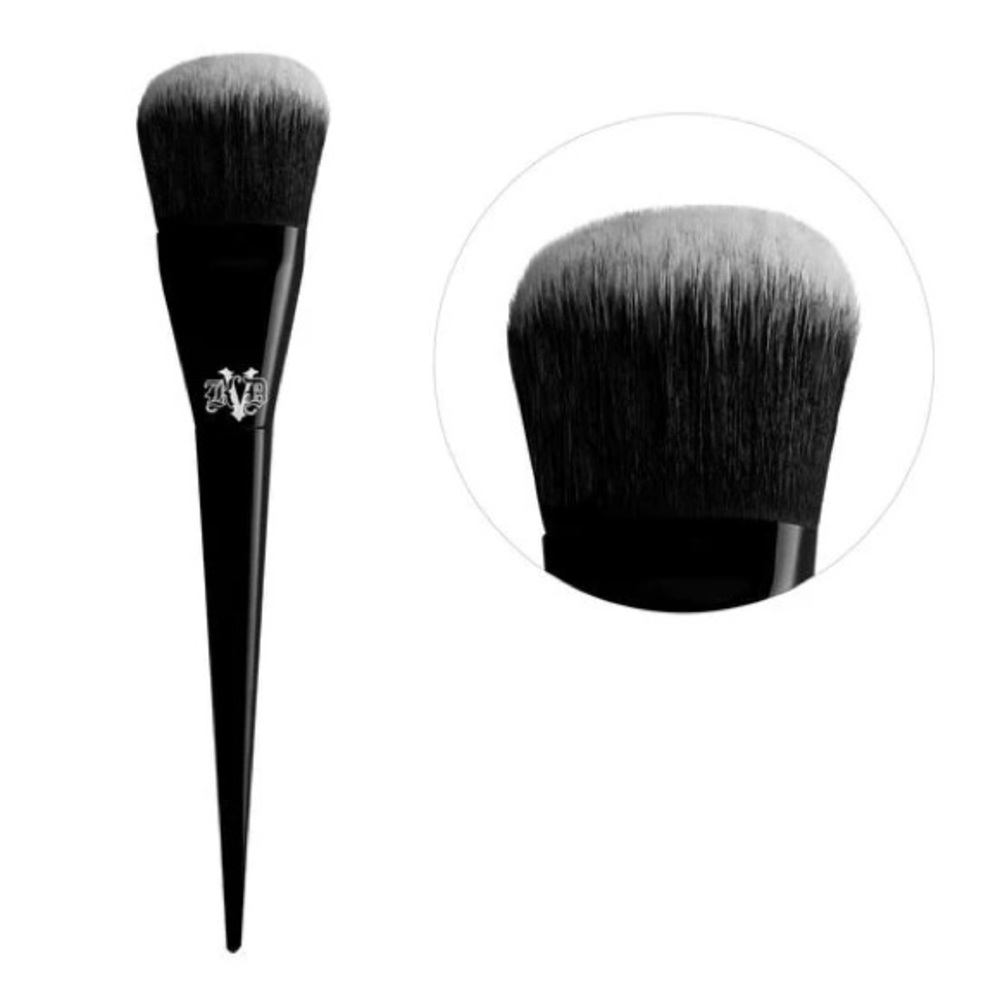 Kat Von D #22 Pressed Powder Brush KVD Vegan Beauty NWOT